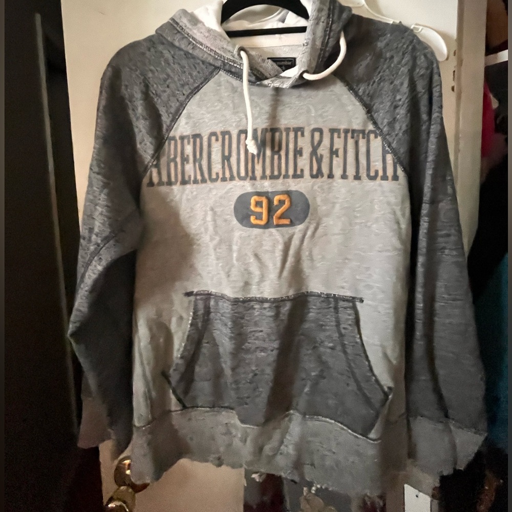 Abercrombie & Fitch AF 1992 hoodie with kangaroo pockets hooded Size Small l#90s